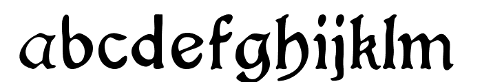 KingLear Font LOWERCASE