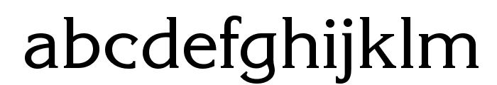 Kingston-Regular Font LOWERCASE