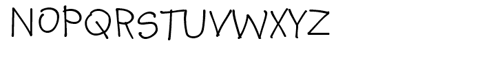 Kidprint WGL Regular Font UPPERCASE
