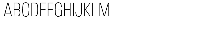 Kilburn Thin Font UPPERCASE