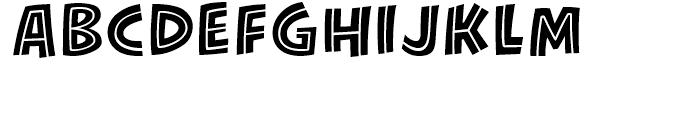 KillJoy Inline Regular Font LOWERCASE