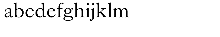 Kings Caslon Display Regular Font LOWERCASE