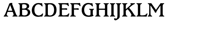 Kingsrow Medium Font UPPERCASE