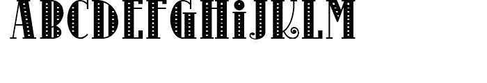 Kinkajou Stew NF Regular Font UPPERCASE
