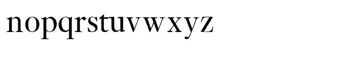 Kis Classico Roman Font LOWERCASE