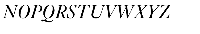 Kis Italic Font UPPERCASE