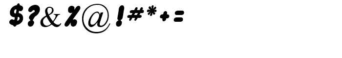 Kishuf Bold Italic Font OTHER CHARS