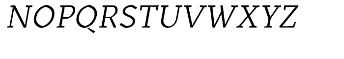 Kitsch Text Book Italic Font UPPERCASE