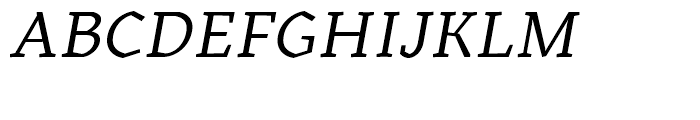 Kitsch Text Italic Font UPPERCASE