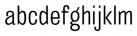Kilburn Light Font LOWERCASE