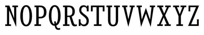 Kingsbridge Condensed Book Font UPPERCASE