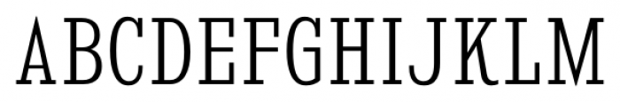 Kingsbridge Condensed Light Font UPPERCASE
