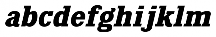 Kingsbridge Expanded Bold Italic Font LOWERCASE