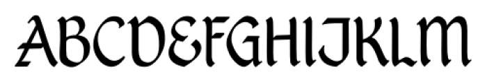 Kingthings Petrock Pro Light Font UPPERCASE