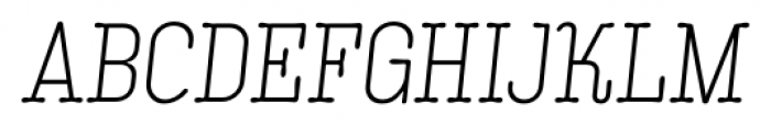 Kinsey Light Italic Font UPPERCASE