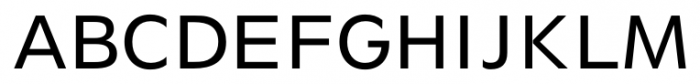 Kirimomi Geometric Regular Font UPPERCASE