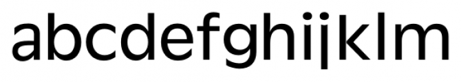 Kirimomi Geometric Regular Font LOWERCASE