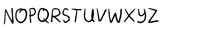 Kibod Font UPPERCASE