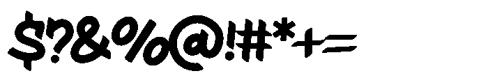 Kiboshi Font OTHER CHARS