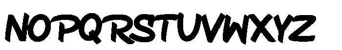 Kiboshi Font UPPERCASE