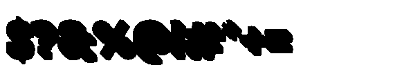 Kibtah Extrude Font OTHER CHARS