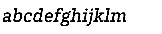 Kibtah Medium Italic FONT