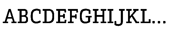 Kibtah Medium Font UPPERCASE