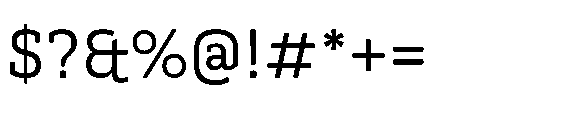Kibtah Regular Font OTHER CHARS