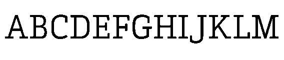 Kibtah Regular Font UPPERCASE