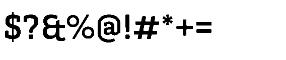 Kibtah Semi Bold Font OTHER CHARS