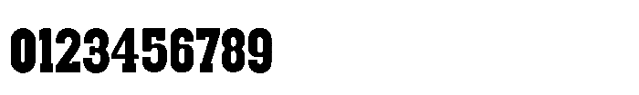 Kick Slab Font OTHER CHARS