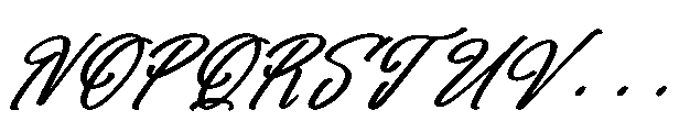 Kickballs United Italic Font UPPERCASE