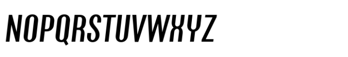 Kicktype Bold Italic Font LOWERCASE
