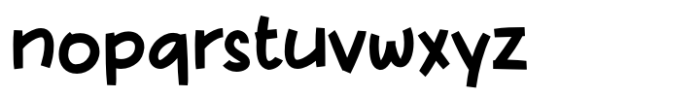 Kiddy Childre Font LOWERCASE