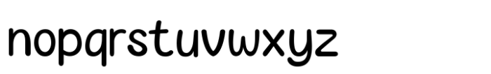 Kiddy Mello Font LOWERCASE