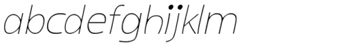 Kiddy Sans Light Italic Font LOWERCASE