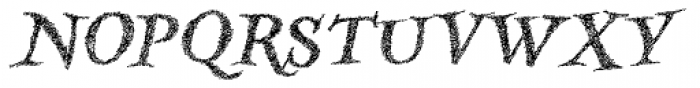 Kidela Sketch Bold Italic Font UPPERCASE