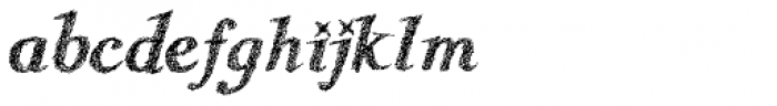 Kidela Sketch Bold Italic Font LOWERCASE
