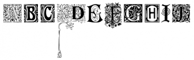 Kidnapped At Old Times 7 Font UPPERCASE