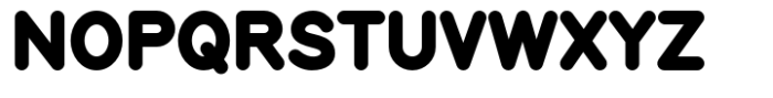 Kidos Bold Font UPPERCASE