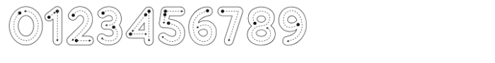 Kidos Line Font OTHER CHARS