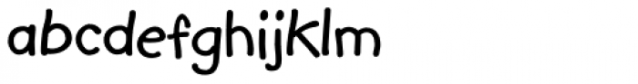 Kidprint Pro Bold Font LOWERCASE