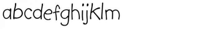 Kidprint Pro Regular Font LOWERCASE