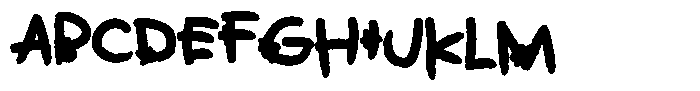 Kids Color Bloom Font UPPERCASE