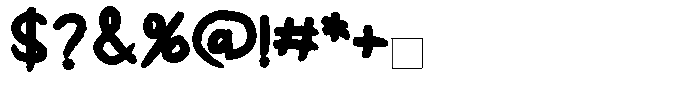Kids Color Christmas Tradtion Font OTHER CHARS