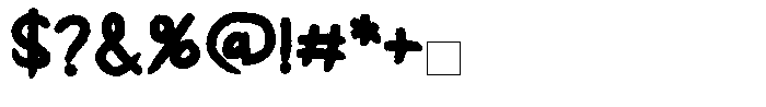 Kids Color Club Font OTHER CHARS
