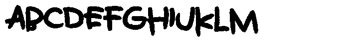 Kids Color Club Font UPPERCASE
