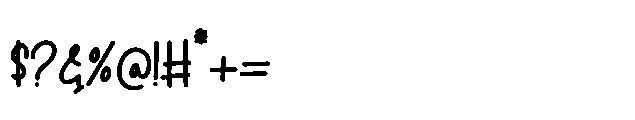 Kids Journey Regular Font OTHER CHARS