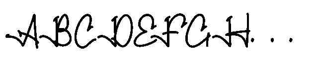 Kids Journey Regular Font UPPERCASE