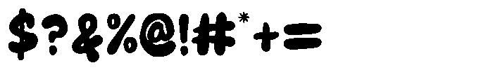 Kids School Bold Font OTHER CHARS